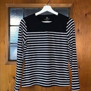 NWOT Lands’ End Striped Topped